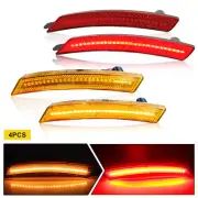 4PCS Full LED Front Rear Side Marker Lamps Lights Fits MINI Cooper 45581 R60 R61 (for: Mini)