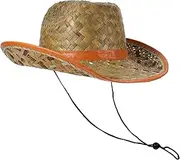 [NOLITOY] Men Straw Beach Sun Hat Wide Brim Hat for Summer Sun Protection for Men Olive Green