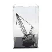 Metal Earth Clear Acrylic Cube Perspex Display Stand Box 7.6 x 7.6 x 12.7cm