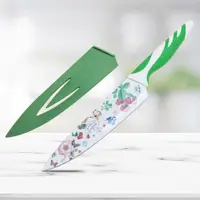 在飛比找松果購物優惠-【CeraVita】綠色果園韓式印花主廚刀-8吋 (7.1折