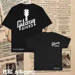 新款 GIBSON GUITAR 標誌男式 T 恤搞笑