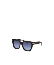 tortoiseshell square-frame sunglasses 54 Black