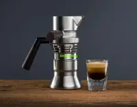 在飛比找露天拍賣優惠-品質優【山河永固】英國9barista噴氣意式咖啡機 咖啡壺