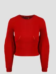 [Stella Mccartney] Stella Mccartney-Top Rosso-Donna 38