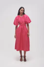 Mimosa Cutout Midi Dress