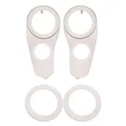 For 2/3.5/3.8 /4 Inch Speakers Car Audio Speaker A-Pillar Modified Three-Way Tweeter Bracket Plasti as shown