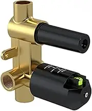 Meir Diverter Mixer in-Wall Body | Compatible with Round Trim Kits (Sold Separately) | 1/2" BSP Thread | WRAS Approved | Watermark Ceramic Cartridge