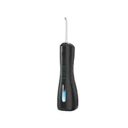 Cordless Portable Water Flosser,6 Modes and IPX7 Waterproof Rechargeable Oral Irrigator Water Teeth Cleaner Floss Pick,Black