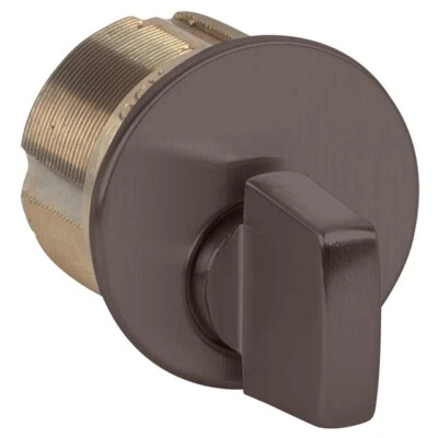 Kaba Ilco 7161TK2-46 Turnknob Brass Mortise Cylinder Brown - New in Box