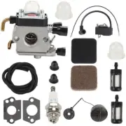 Carburetor For STIHL FS75 FS80 FS80R FS85R FS85T FS85RX Carb Ignition Coil Kit
