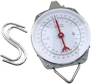 Reland Sun Scale Capacity 50-200Kg 440lbs Alloy Mechanical Hanging Scales Mechanical With 2 Hook (150kg)