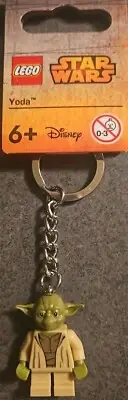 LEGO Star Wars YODA Minifigure Keyring 853449 Mini Fig Keychain