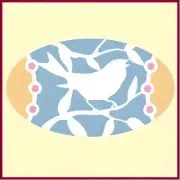 EASTER EGG 3 STENCIL - HOLIDAY STENCILS - NEW - The Artful Stencil