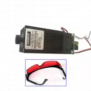 Focusable High Power 450nm 3.5W Blue Laser Module TTLCarving/Burning GiftGoggles