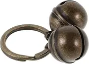 ifundom 1 Set Hanging Dog Collar Bells Stylish Decorative Pet Accessories for Cats Dogs Multi Functional Metal Bells Design for Pet Fashion