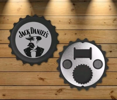 JACK DANIElS Magnetic Bottle Opener. Whisky. Scotch. Old No 7