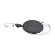 Outdoor Retractable Wire Keychain Anti Theft Anti Lost Key Ring Camping HR