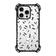 iPhone 16 Pro Bounce Case MagSafe Compatible Brushed Cheetah Black