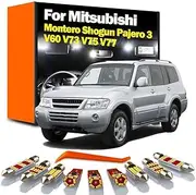 8Pcs Car LED Interior Light Kit, For Montero Shogun Pajero 3 V60 V73 V75 V77 2000 2001 2002 2003 2004-2006