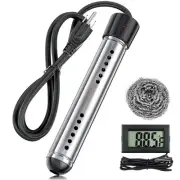 Portable Water Heater Electric, 2000W Immersion Water Heater with LCD Thermom...