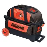 KR Strikeforce NFL Cleveland Browns 2 Ball Roller Bowling Bag