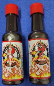 2 Pack - Camananga Salsa Chiltepin, Negra Hot Sauce 6 oz Guasave Sinaloa Mexico