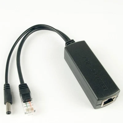 Active PoE Splitter Power Over Ethernet 48V to 12V 2A for IEEE802.3at