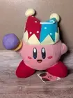 Rare 8 inch Kirby Jester Plush tagged Nintendo World Store New York New With Tag