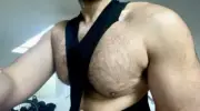 [B357] Handsome Male Cute Model Showing Off Body