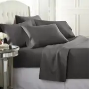 Ramesses 1500TC 100%Egyptian Cotton Sateen FULL Sheet SET/ALL SIZES/Super King
