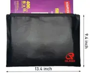 NEW 2000℉ Waterproof & Fireproof Bag Money Cash Passports Document Safe Pouch US