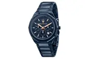 Maserati Stile Chronograph Blue Dial Quartz R8873642008 100M Men's Watch