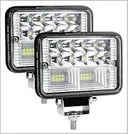 BYBDQKTVEH 4 Inch 30W LED Car Work Light LED Bar Light for Motorcycle Tractor Boat Off Road 4WD 4x4 Truck SUV ATV Work Light(2 pcs)