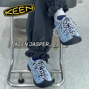 【高品質】2024KEEN-JASPER登山鞋女戶外徒步輕便柔軟防滑運動休閒鞋男