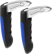 ZLHETWT Car Door Assist Handle, Vehicle Support Handles, Automotive Car Handle Assist, Portable Automotive Car Handle Assist for Elderly and Car Emergency Tool (Blue)