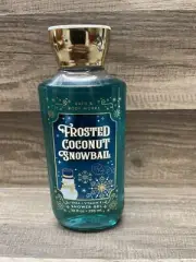 Bath and Body Works Frosted Coconut Snowball Shower Gel Body Wash 10oz