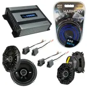 Fits Toyota Camry 1983-1986 Factory Speaker Upgrade Kicker DSC4 DSC65 HA-A400.4