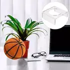 Ball Display Stand Stable Acrylic Ball Stand for Basketball Soccer Kids Room