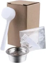JOYSOG Stainless Steel Refillable Coffee Capsules Kit for a MODO MIO JOLIE/A ...