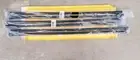 23-43" 6 Pack Adjustable Length Spring Tension Curtain Rod for Window