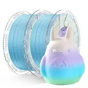 Conjure Matte PLA 3D Printer Filament, 1.75mm Christmas 2kg Matte Pla-rainbow
