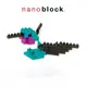 【日本nanoblock 河田迷你積木】蜂鳥 NBC-078