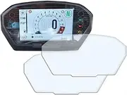 Motorcycle Instrument Film for Triumph Tiger 800/850/1200 Daytona 765 Speed Street Triple R/RS, 2Pcs Cluster Scratch Film Screen Film