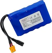 DEFGHIJ 12V 18000mah 22000mah Lithium Battery Pack Rechargeable Nest Boat Lithium Battery High Power Remote Control Fishing Bait Boat Battery with Charger DC and XT60 Plug(No Charger,Select Size)