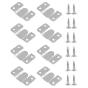12 Pairs Photo Frame Hook Hooks Heavy Duty Wall Hangers Hinges