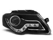 Phares LED DRL Recherchez for VW PASSAT B6 3C 05-10 Daylight Black Expédition gr