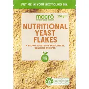 Macro Nutritional Yeast Flakes 200g
