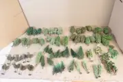HORNBY BACHMANN OO HO SCALE TREES 150 to 75mm TALL for MODEL RAILWAY LAYOUT 12ol