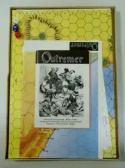 Standard Games Limited 1985 : OUTREMER - 3rd Crusade Combat (UNPUNCHED) EX