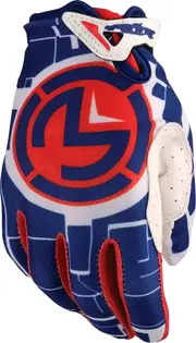 Moose Offroad SX1 S25, gloves youth , color: Blue/Red/White , size: M